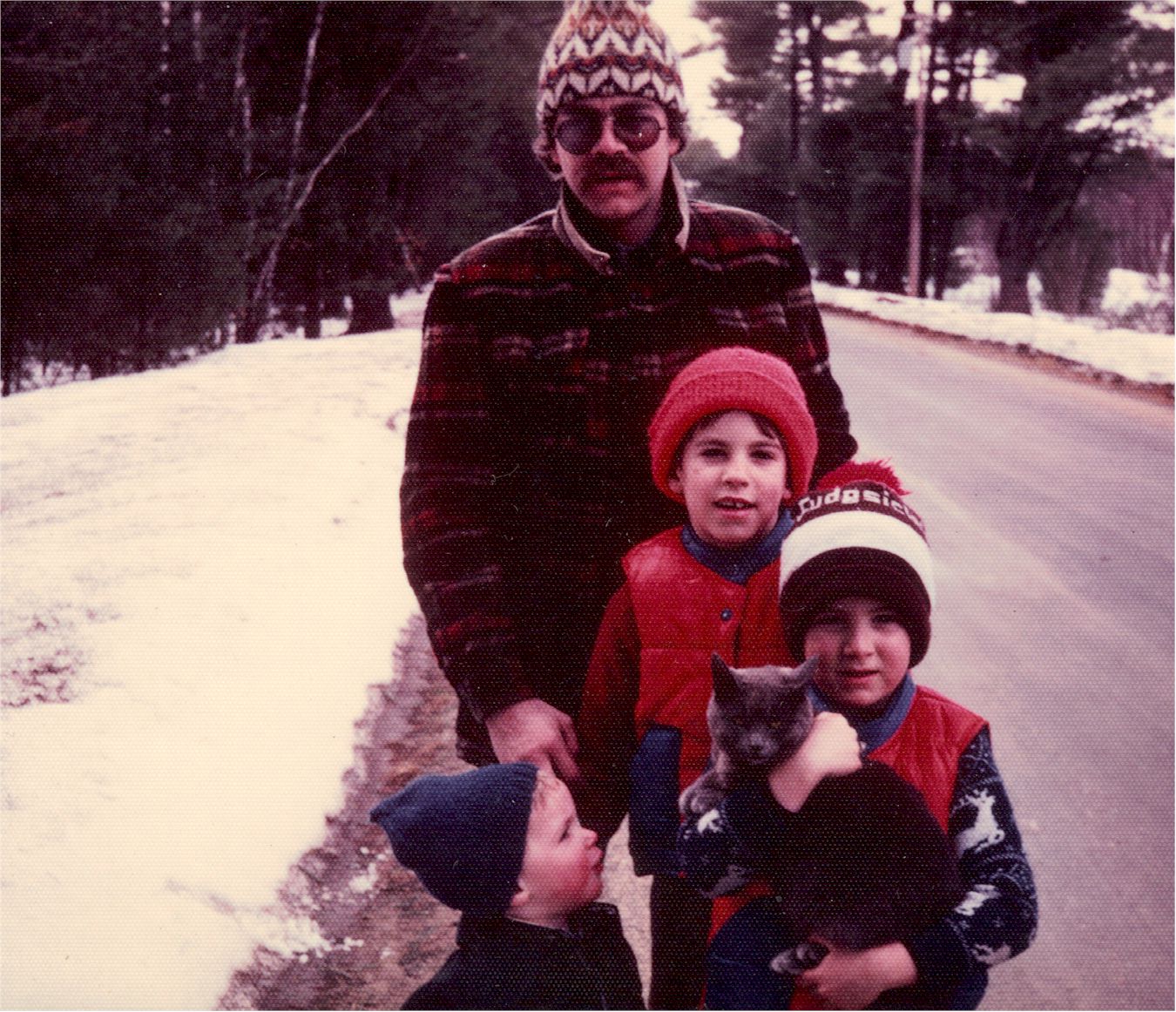 Chris, Dad, Jonathan, Dan